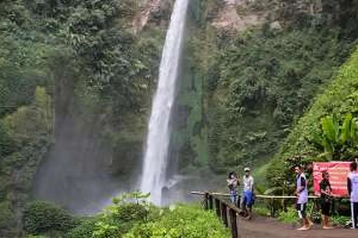 Hidden gem air terjun Malang alami